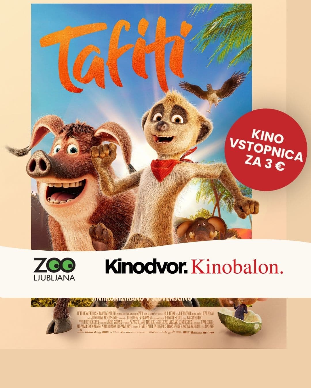 Tafiti v Kinodvoru in dogodivščina pri surikatah v ZOO Ljubljana