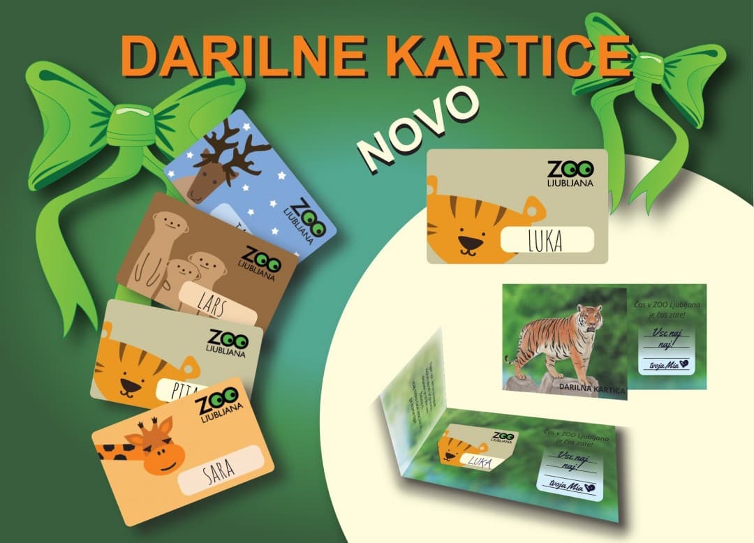 Darilna kartica ZOO