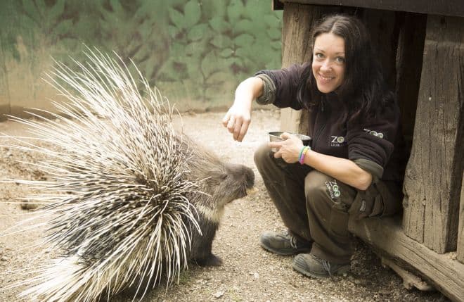 JANA ŠTIFTAR, animal keeper
