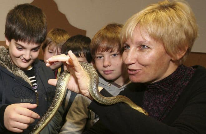 IRENA FURLAN, biologist and head of education